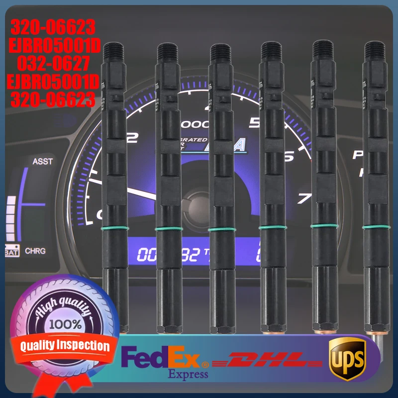 Common Rail Injector 320-06623 EJBR05001D Fuel Injector for for JCB Engine 444 4.4L Backhoe Loader 3CX 4CX
Common Rail Injector 320-06623 EJBR05001D Fuel Injector for for JCB Engine 444 4.4L Backhoe Loader 3CX 4CX