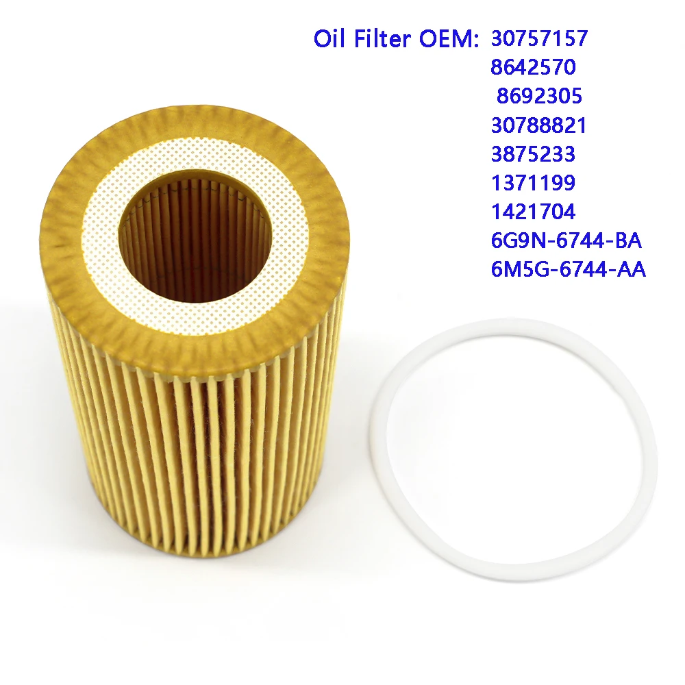 1PCS Car Oil Filter 8692305 For Ford Focus Mondeo S-Max Kuga Volvo C30 C70 S40 S60 S80 V40 V50 V70 XC60 XC70 XC90 2.0L 2.4L 2.5L
1PCS Car Oil Filter 8692305 For Ford Focus Mondeo S-Max Kuga Volvo C30 C70 S40 S60 S80 V40 V50 V70 XC60 XC70 XC90 2.0L 2.4L 2.5L
