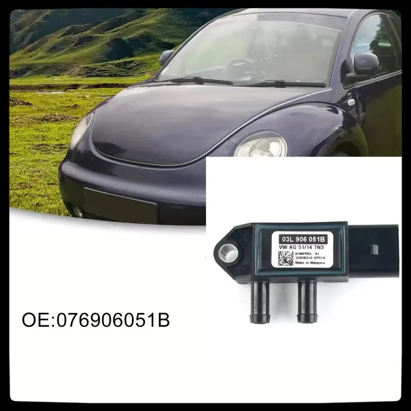 DPF Differential Intake Presure Sensor For VW Audi Skoda Seat 03L906051B 81MPP05-01 40885698 Automotive Sensors Car Accessories
DPF Differential Intake Presure Sensor For VW Audi Skoda Seat 03L906051B 81MPP05-01 40885698 Automotive Sensors Car Accessories