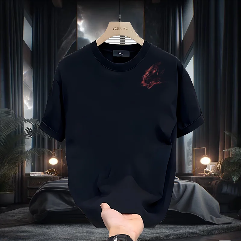 Loose Fit Large Size Cotton T-irt ort Sve Printed Casual Summer Top for Young Men Trendy Streetwear round Ne Tee
Loose Fit Large Size Cotton T-irt ort Sve Printed Casual Summer Top for Young Men Trendy Streetwear round Ne Tee
