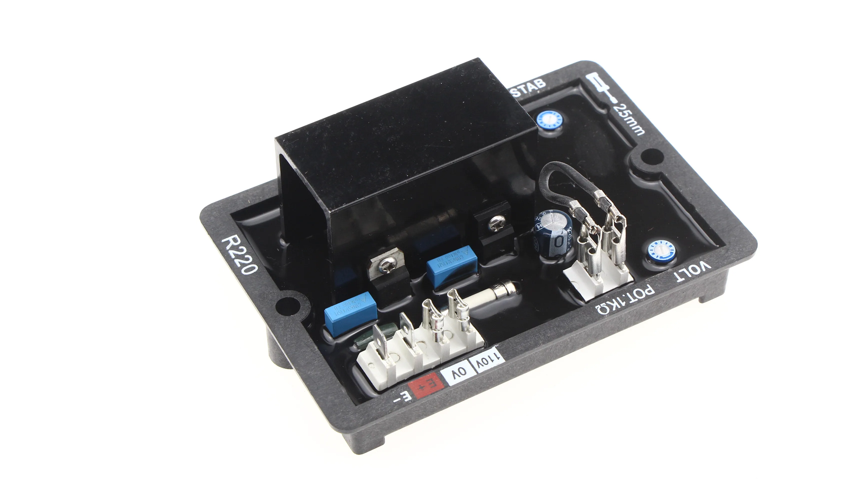 Voltage Automatic Regulator R220 Pressure Plate for AVR Brushless Diesel Generator
Voltage Automatic Regulator R220 Pressure Plate for AVR Brushless Diesel Generator