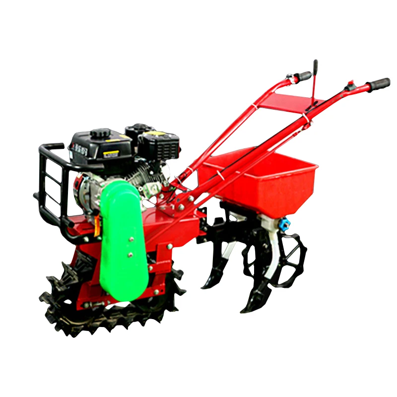 Small Agricultural Multifunctional Chain Track Type Micro-cultivator Tilling Soil Turning Ditch Rotary Tillage
Small Agricultural Multifunctional Chain Track Type Micro-cultivator Tilling Soil Turning Ditch Rotary Tillage
