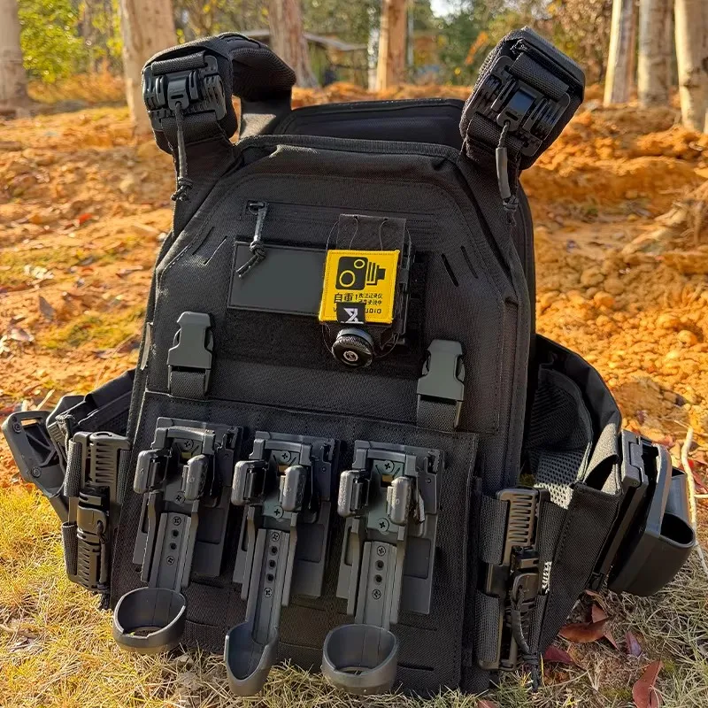 Tactical vest patrol, lightweight, breathable, quick-release, puncture-proof security, real-person CS game equipment
Tactical vest patrol, lightweight, breathable, quick-release, puncture-proof security, real-person CS game equipment