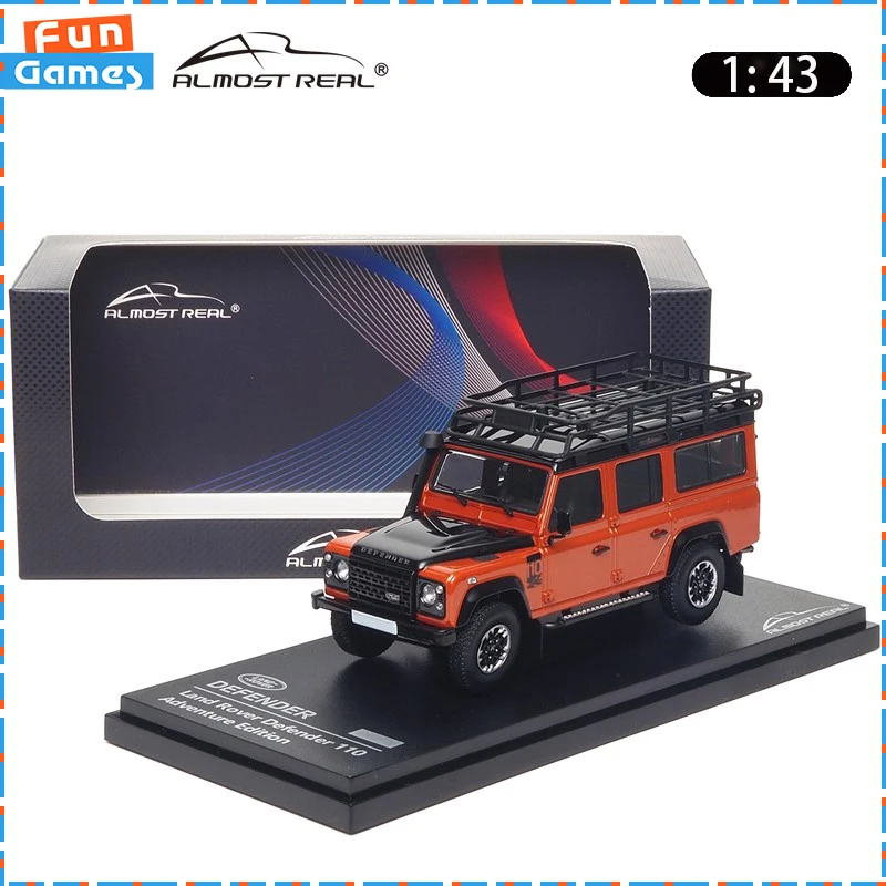 New 1/43 Almost Real Car Model Land Rover Defender 110 Adventure Edition Model Car Simulation Display Car Model Custom Toy Gifts
New 1/43 Almost Real Car Model Land Rover Defender 110 Adventure Edition Model Car Simulation Display Car Model Custom Toy Gifts