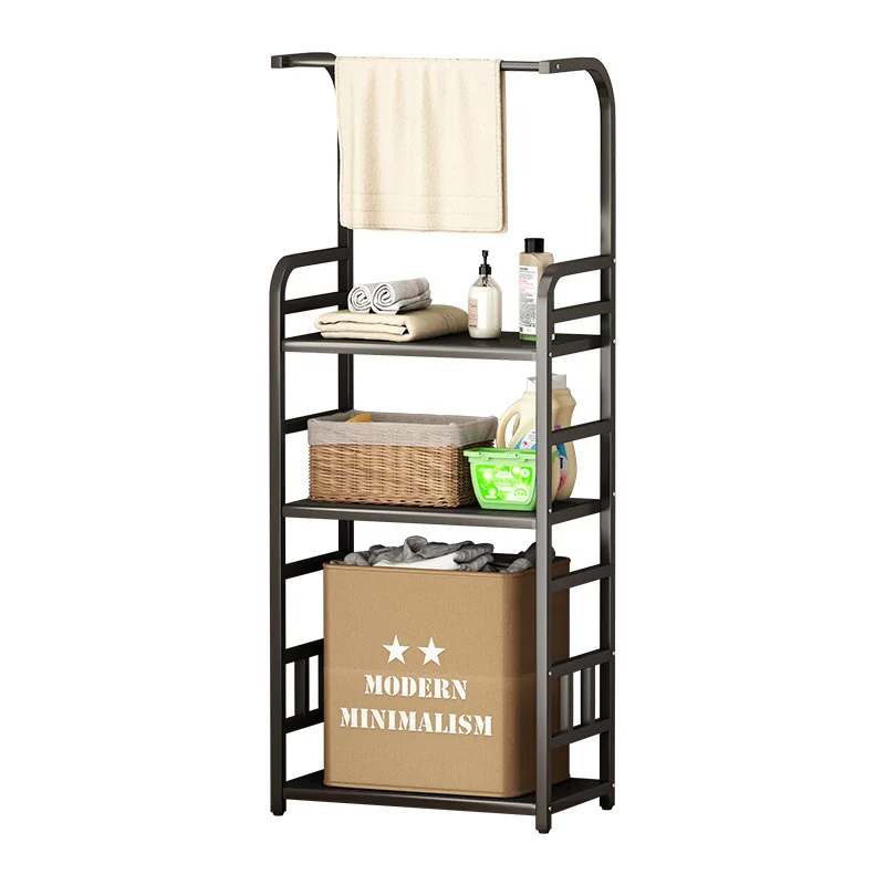 Bathroom storage racks, bathroom multi-storey floor-to-ceiling washing machine, washing machine side laundry detergent basin rac
Bathroom storage racks, bathroom multi-storey floor-to-ceiling washing machine, washing machine side laundry detergent basin rac