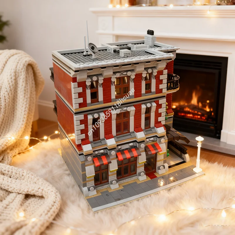 3761 шт. MOC модульная гостиная пиццы модульная модель строительные блоки строительные игрушки «сделай сам» творческое образование Рождественский подарок кирпич
3761 шт. MOC модульная гостиная пиццы модульная модель строительные блоки строительные игрушки «сделай сам» творческое образование Рождественский подарок кирпич