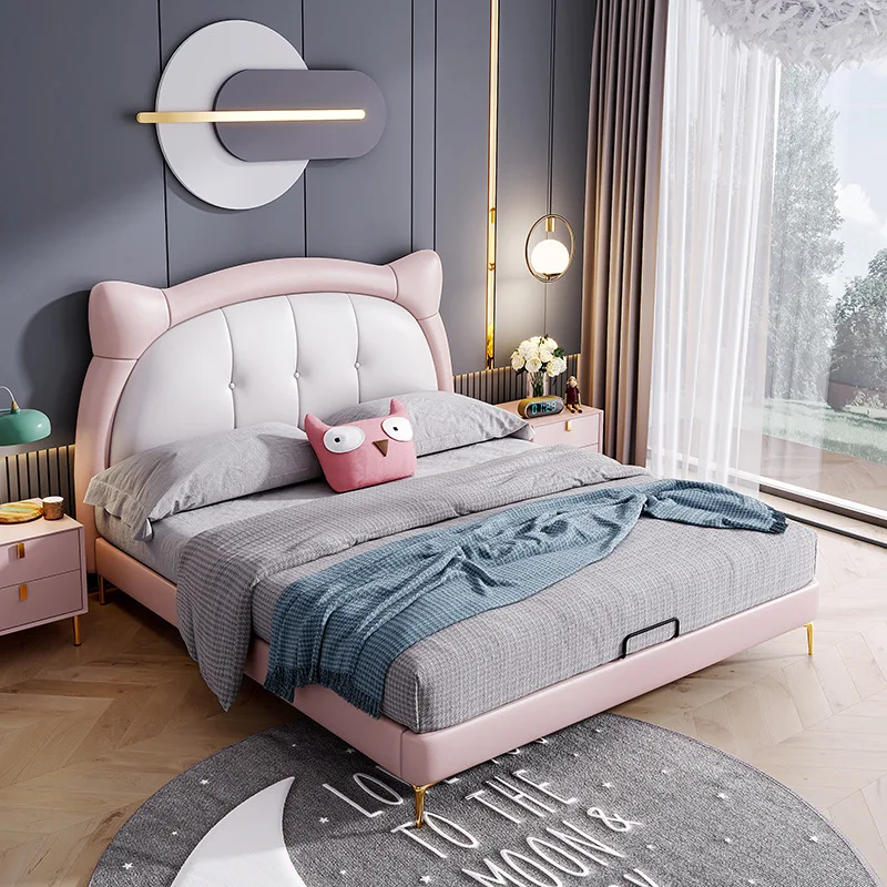 #For cute children bed room girls and boys pink small modern soft children deluxe cartoon bed frame
#For cute children bed room girls and boys pink small modern soft children deluxe cartoon bed frame