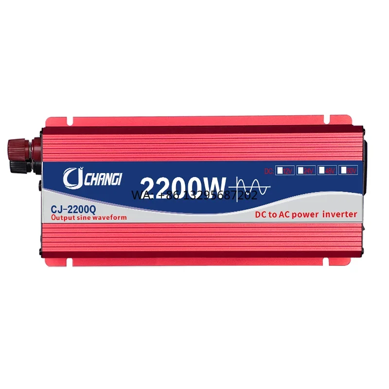 Changi 2000W Pure Sine Wave Power Inverter DC 12V 24V 48V to AC 220V OEM Customizable
Changi 2000W Pure Sine Wave Power Inverter DC 12V 24V 48V to AC 220V OEM Customizable