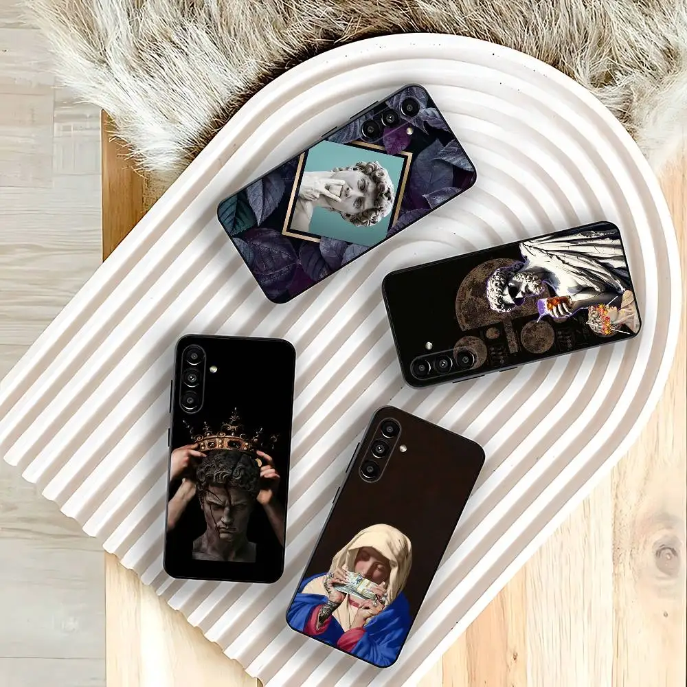 INS Art Aesthetic David Mona Lisa Phone Case For Samsung A73,72,51,53,52,71,22,5G,Note,J7,8,9Classic Versatile Black Soft Shell
INS Art Aesthetic David Mona Lisa Phone Case For Samsung A73,72,51,53,52,71,22,5G,Note,J7,8,9Classic Versatile Black Soft Shell