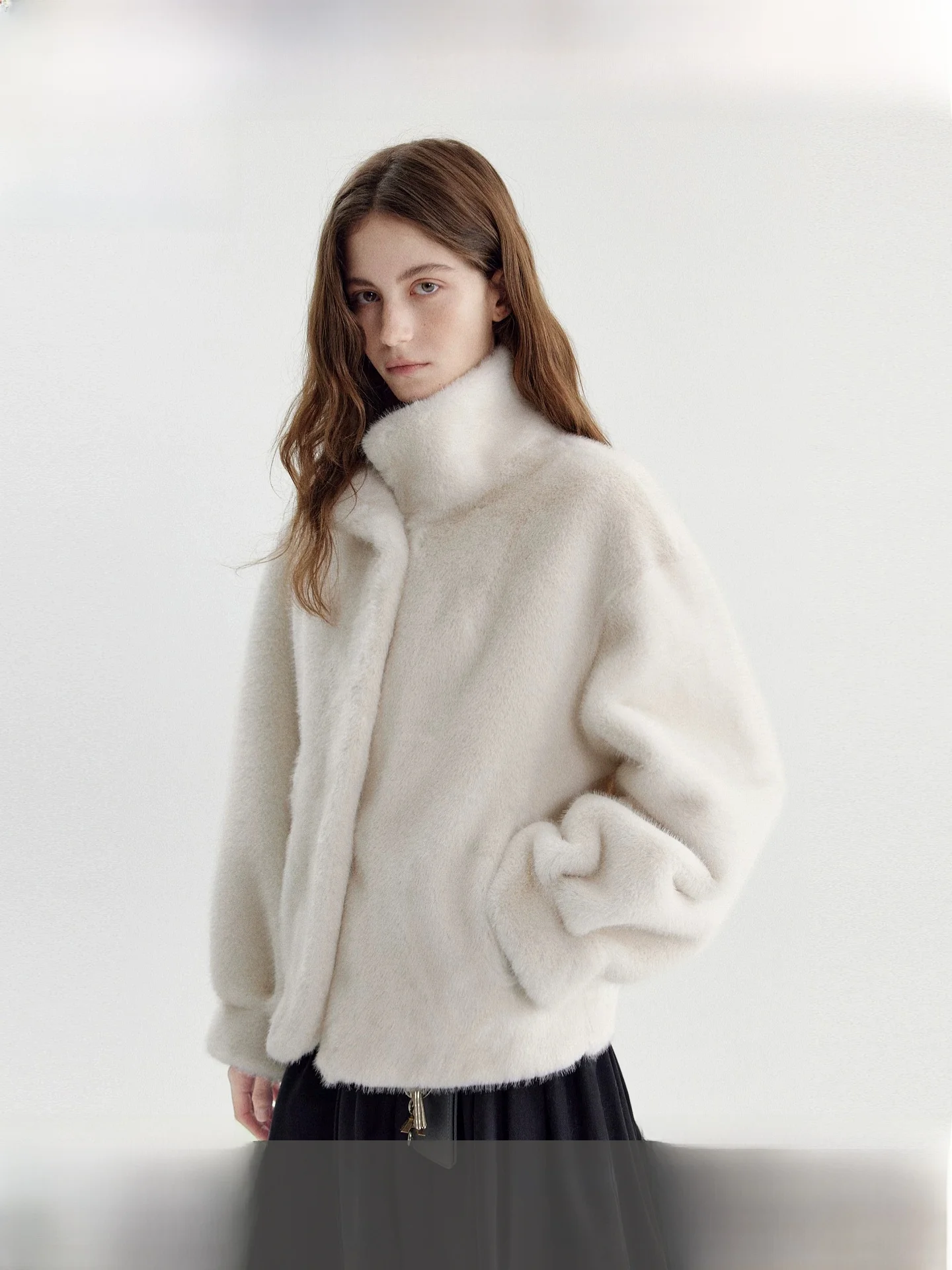 Fano Women's Casual Long Sleeve Coat Fake Mink Fur Collar Button up Loose Fit Comfortable Warmth Daily Wear Spring Season
Fano Women's Casual Long Sleeve Coat Fake Mink Fur Collar Button up Loose Fit Comfortable Warmth Daily Wear Spring Season