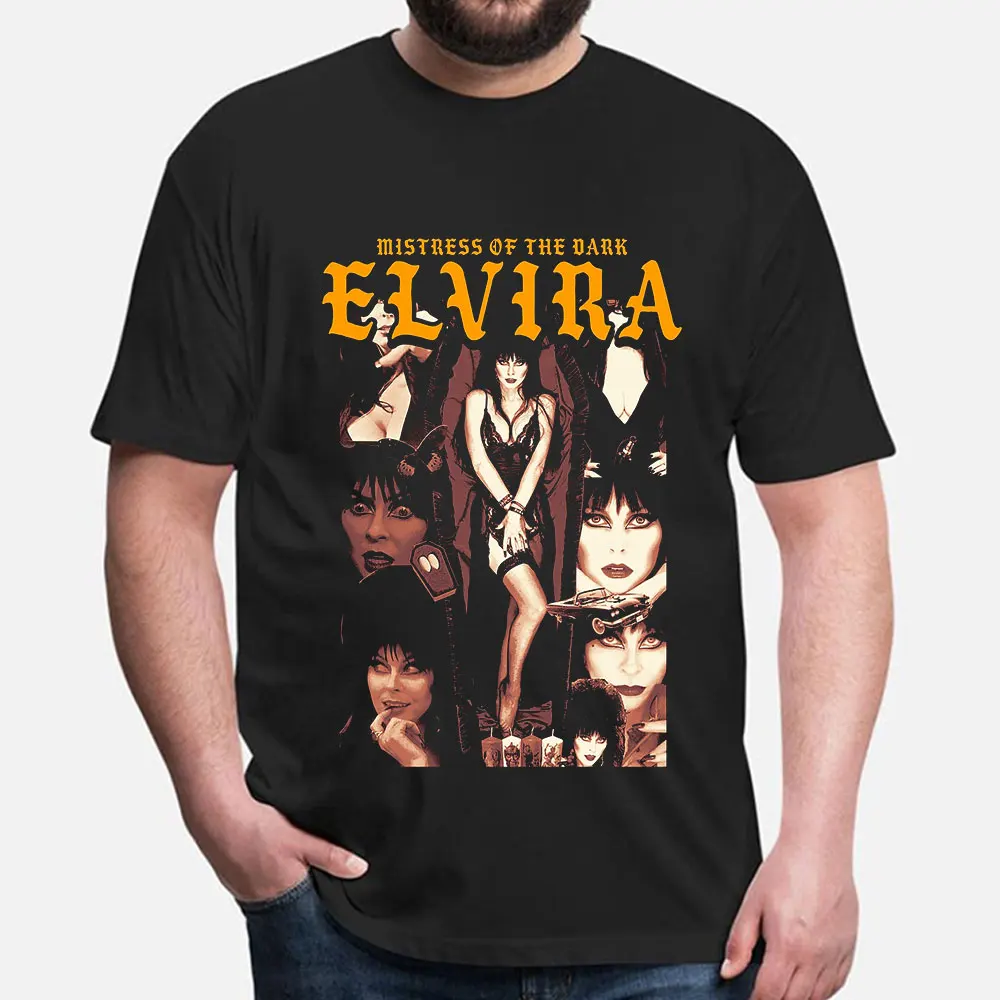 Elvira Mistress of the Dark Collage 80s horror Vintage Movies Scary Halloween gift T shirt All size Tops 100% cotton clothes
Elvira Mistress of the Dark Collage 80s horror Vintage Movies Scary Halloween gift T shirt All size Tops 100% cotton clothes