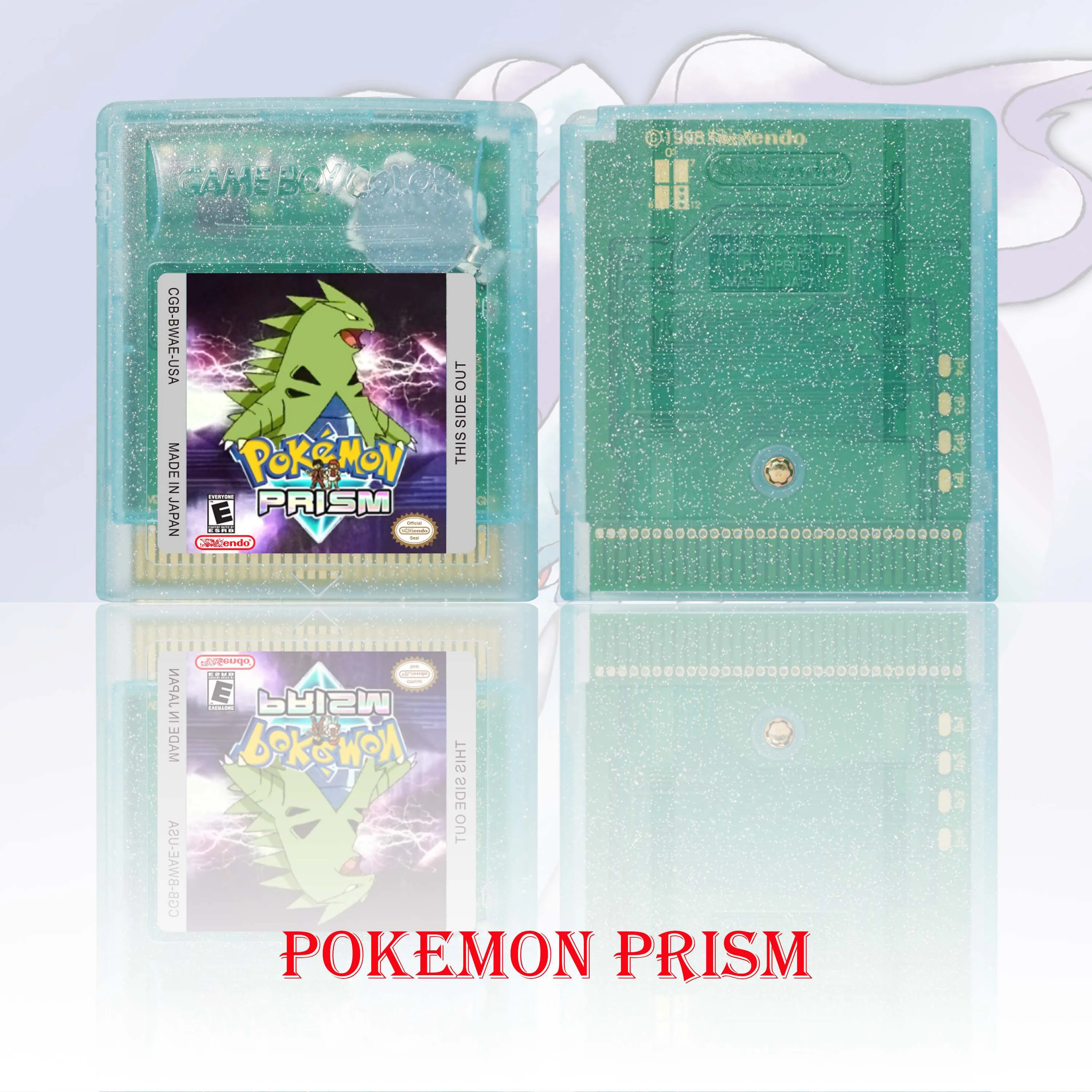 Pokemon Prism (0.95.0254) GBC Game Cartridge 16 Bit Video Game Console Card High Quality GBC Video Game
Pokemon Prism (0.95.0254) GBC Game Cartridge 16 Bit Video Game Console Card High Quality GBC Video Game