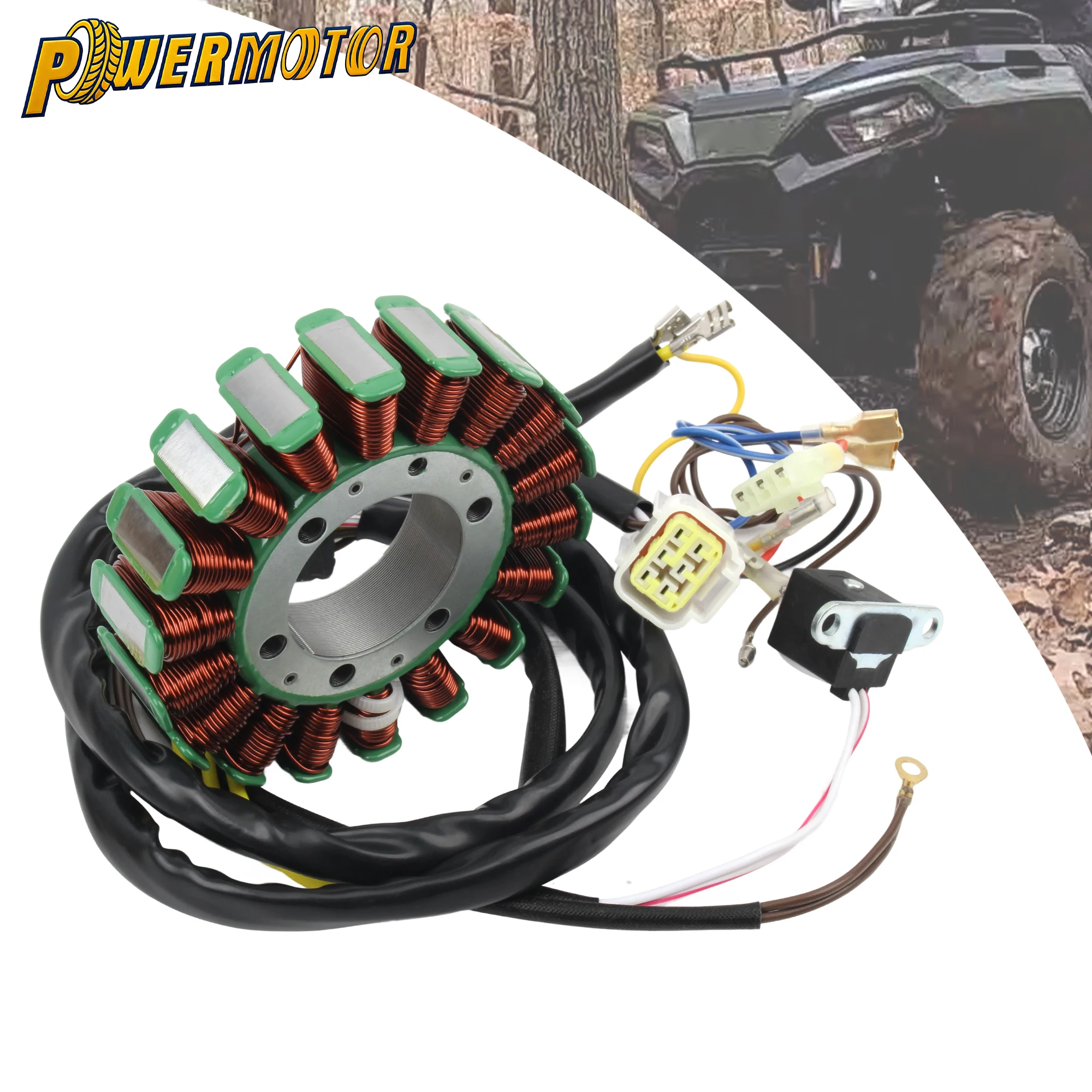 UTV ATV Stator Coil Assembly Magneto Stator For Polaris Sportsman Scrambler Ranger Hawkeye ATP 400 500 2x4 4x4 6x6 Replacement
UTV ATV Stator Coil Assembly Magneto Stator For Polaris Sportsman Scrambler Ranger Hawkeye ATP 400 500 2x4 4x4 6x6 Replacement