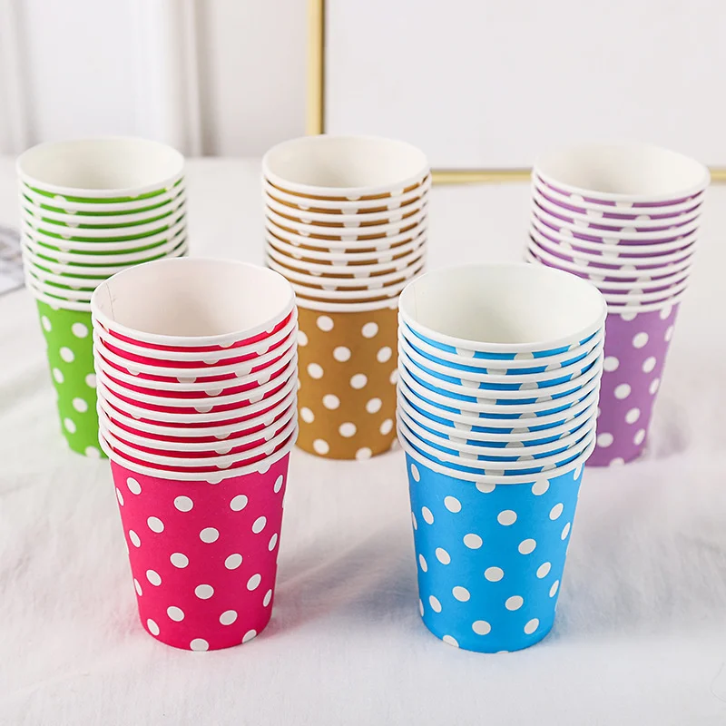10 pcs Disposable Dot Paper Cups Wedding Birthday Party Arrangement Supplies Colorful Dot Paper Cups Home Party Picnic Supplies
10 pcs Disposable Dot Paper Cups Wedding Birthday Party Arrangement Supplies Colorful Dot Paper Cups Home Party Picnic Supplies