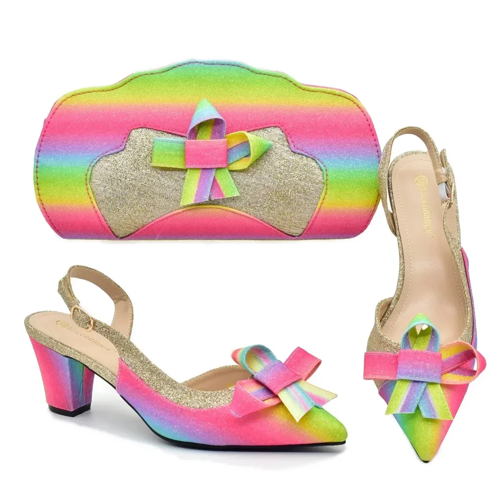 Italian Shoes and Bag Sets for Evening Party with Stones Rhinestone Luxury Shoe and Bag Set for Party in Women Elegant Pumps
Italian Shoes and Bag Sets for Evening Party with Stones Rhinestone Luxury Shoe and Bag Set for Party in Women Elegant Pumps