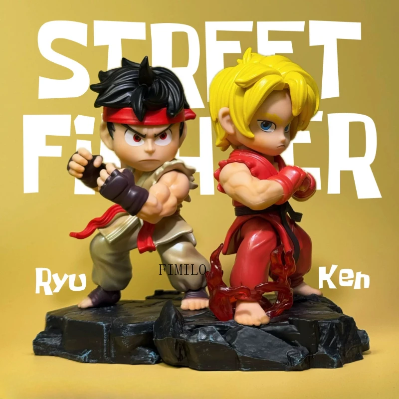 Anime Street Fighter Figures Ryu & Ken Action Figures Son Goku Model PVC Dragon Ball Collection Model Toy Birthday Children Gift
Anime Street Fighter Figures Ryu & Ken Action Figures Son Goku Model PVC Dragon Ball Collection Model Toy Birthday Children Gift