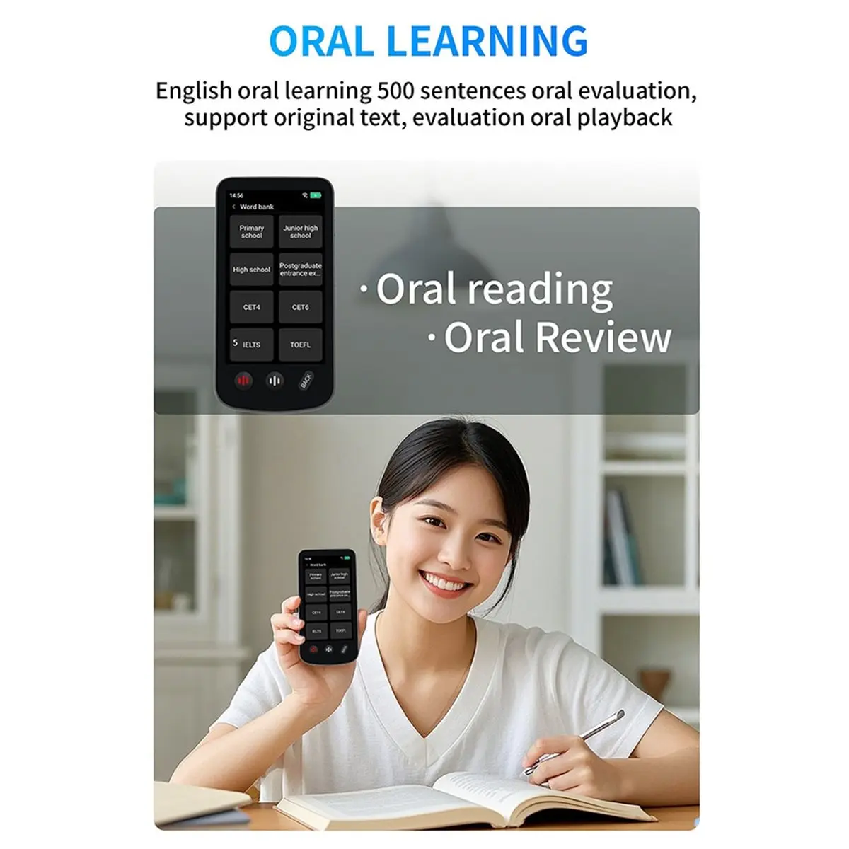 goodidea T27 160 Languages Translator Voice Photo Translate 4G WIFI AI Online Offline Translation Simultaneous Interpretation
goodidea T27 160 Languages Translator Voice Photo Translate 4G WIFI AI Online Offline Translation Simultaneous Interpretation