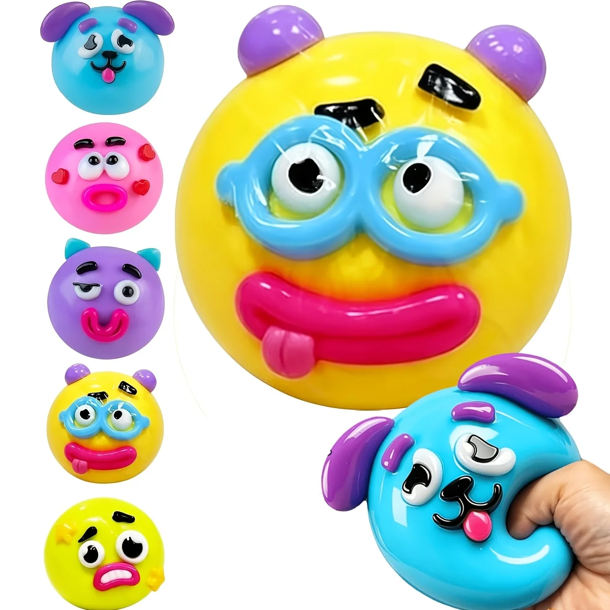 20261pc Cute Face-Changing Squishy Set. Mix and Match Expressions Freely. Available in Pink, Blue and Yellow. Exquisite Gift for Birthday Parties, Ideal for Halloween, Thanksgiving and Christmas. Perfect for Kids' Party Favor Bags.Random Color
20261pc Cute Face-Changing Squishy Set. Mix and Match Expressions Freely. Available in Pink, Blue and Yellow. Exquisite Gift for Birthday Parties, Ideal for Halloween, Thanksgiving and Christmas. Perfect for Kids' Party Favor Bags.Random Color