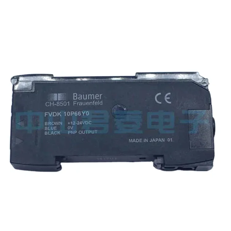 Baumer Fort Union sensor FVDK 10P66Y0 /S35A fiber amplifier original authentic
Baumer Fort Union sensor FVDK 10P66Y0 /S35A fiber amplifier original authentic