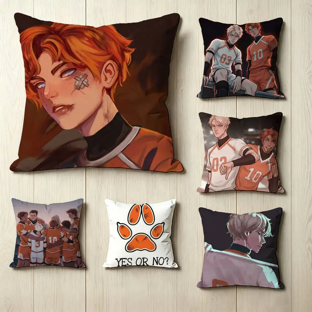 Novel A-All For The Game AFTG Pillow Case Square Double-Sided Sofa Cushion Cover Bedroom Bedside Pillow
Novel A-All For The Game AFTG Pillow Case Square Double-Sided Sofa Cushion Cover Bedroom Bedside Pillow