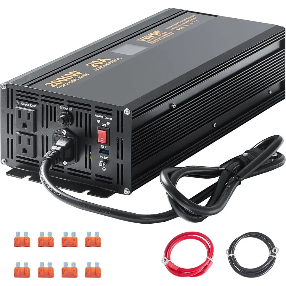 2000W Sump Pump Battery Backup with LCD, Automatically Shits to Inverter Power Ensuring Uninterrupted Operation, ential or Encie
2000W Sump Pump Battery Backup with LCD, Automatically Shits to Inverter Power Ensuring Uninterrupted Operation, ential or Encie