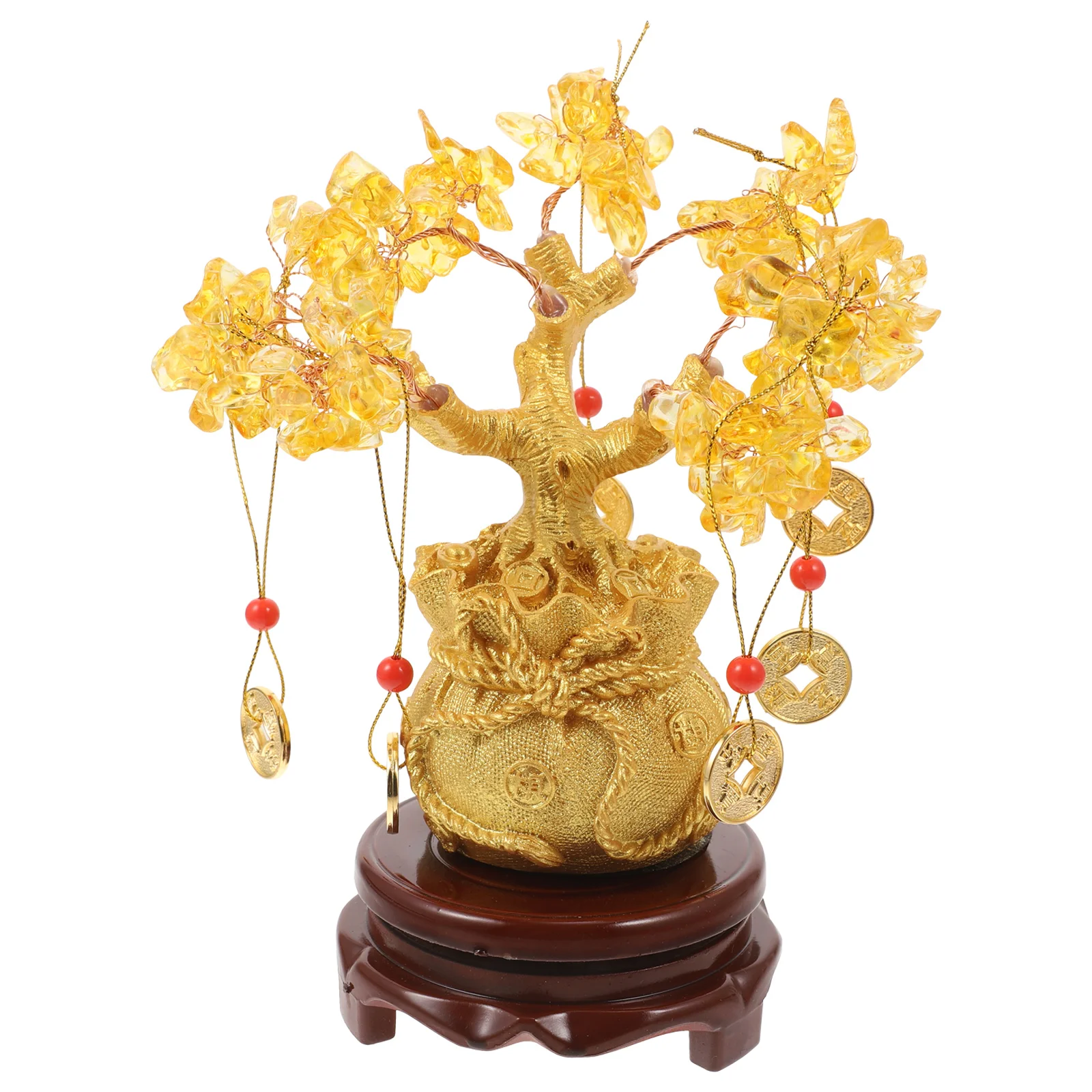 Crystal Lucky Tree Money Decoration Desktop Ornament Artificial Wooden Ornaments
Crystal Lucky Tree Money Decoration Desktop Ornament Artificial Wooden Ornaments