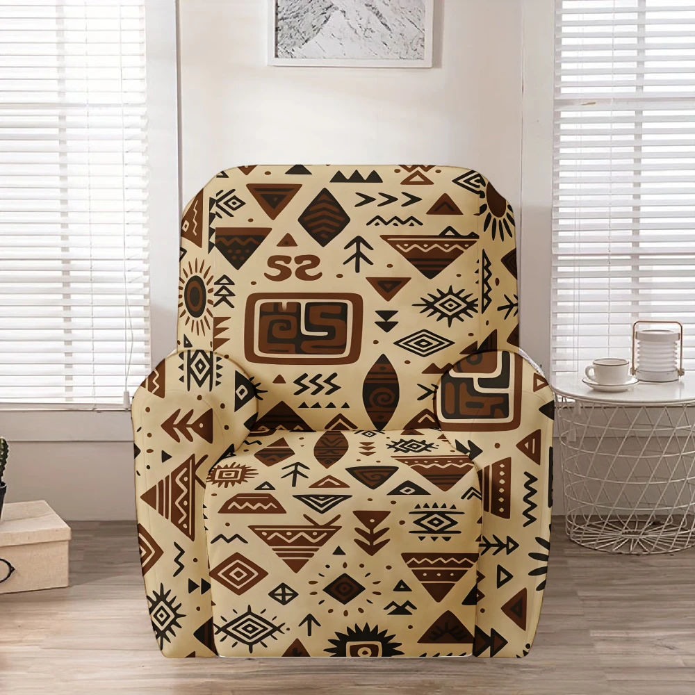 Recliner Slipcover,Bohemian Tribal Geometric Print Stretch Recliner Sofa Cover, Stretch Soft Furniture Protector Slipcover
Recliner Slipcover,Bohemian Tribal Geometric Print Stretch Recliner Sofa Cover, Stretch Soft Furniture Protector Slipcover