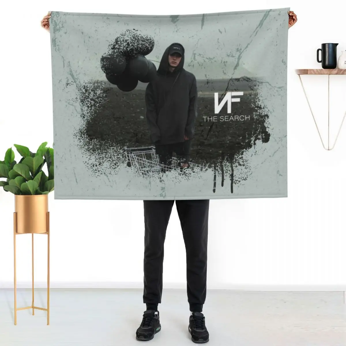 NF - The Search Throw Blanket Cozy Light Blanket for Travel Camping Picnic
NF - The Search Throw Blanket Cozy Light Blanket for Travel Camping Picnic