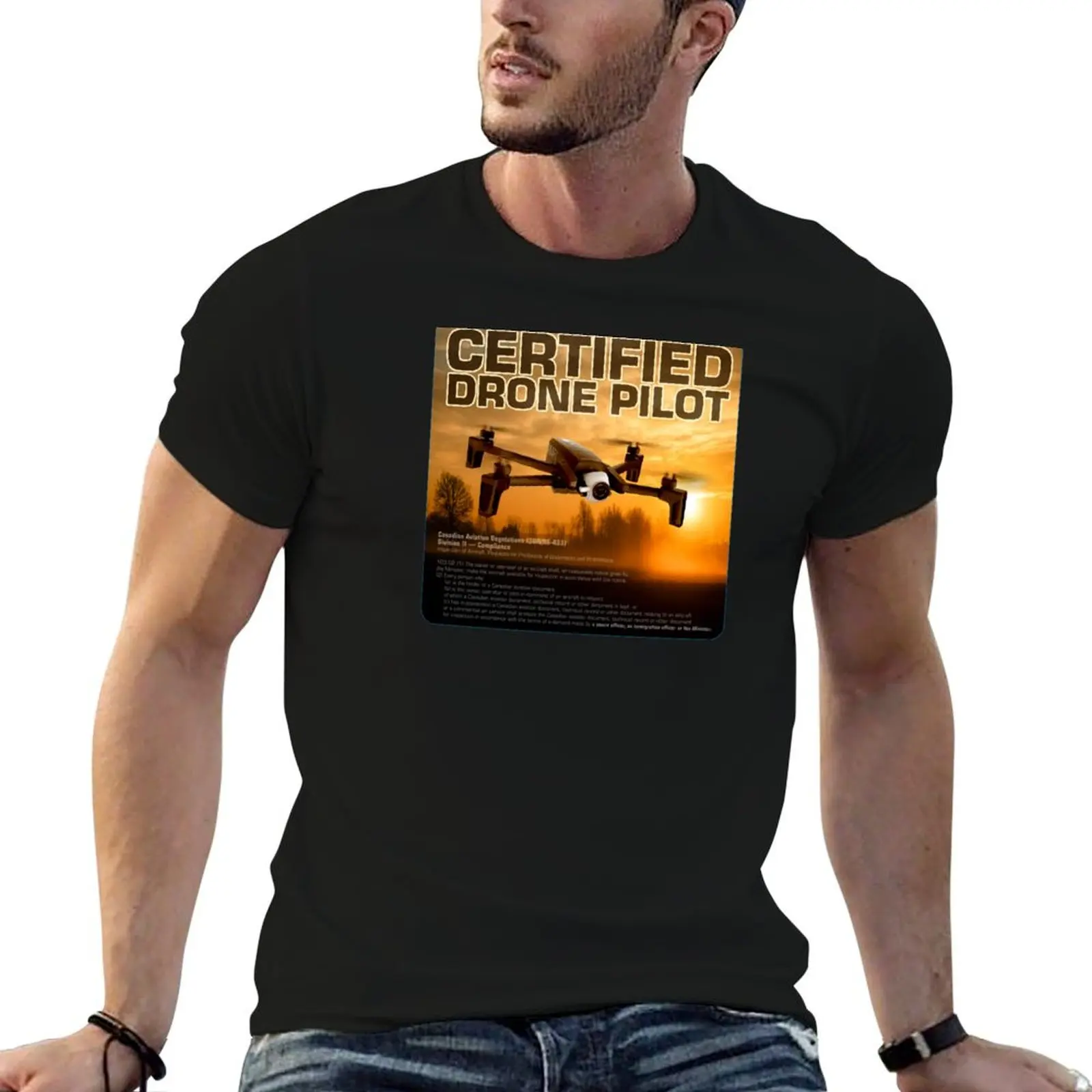 Certified Drone Pilot T-Shirt t shirt man cotton man tshirt man t shirts graphic T-shirt
Certified Drone Pilot T-Shirt t shirt man cotton man tshirt man t shirts graphic T-shirt