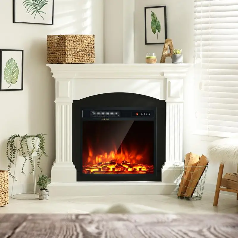 18 Inch 1500W Electric Fireplace Freestanding and Recessed Heater
18 Inch 1500W Electric Fireplace Freestanding and Recessed Heater
