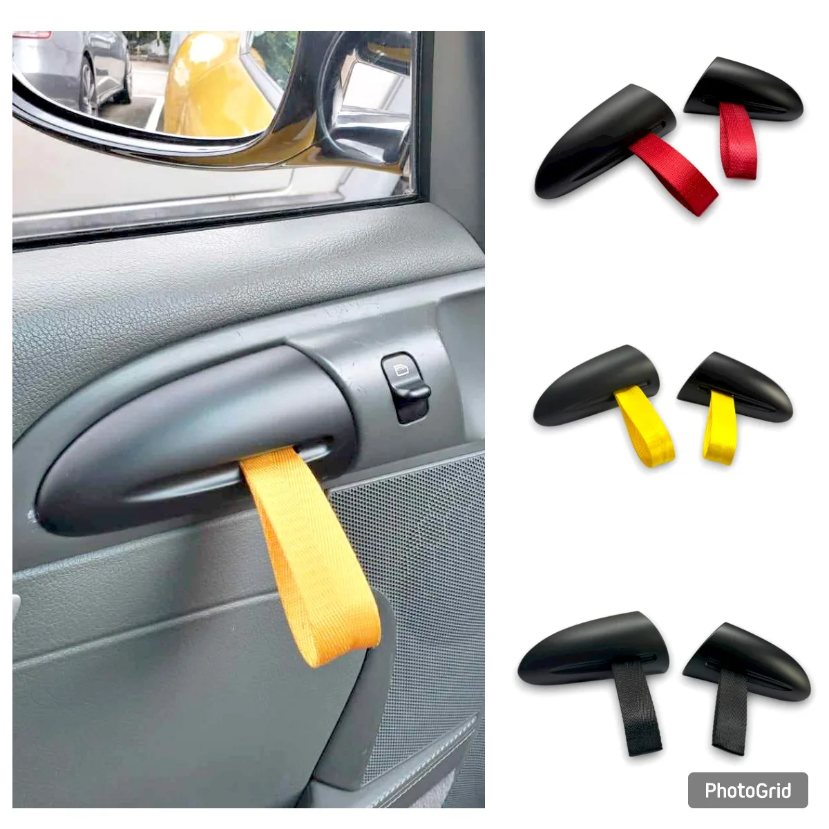 GT3RS Style Interior Handle Replacement (1 handle and 3 color straps) for Porsche 997 911 987 Cayman Boxster Best Value Parts
GT3RS Style Interior Handle Replacement (1 handle and 3 color straps) for Porsche 997 911 987 Cayman Boxster Best Value Parts