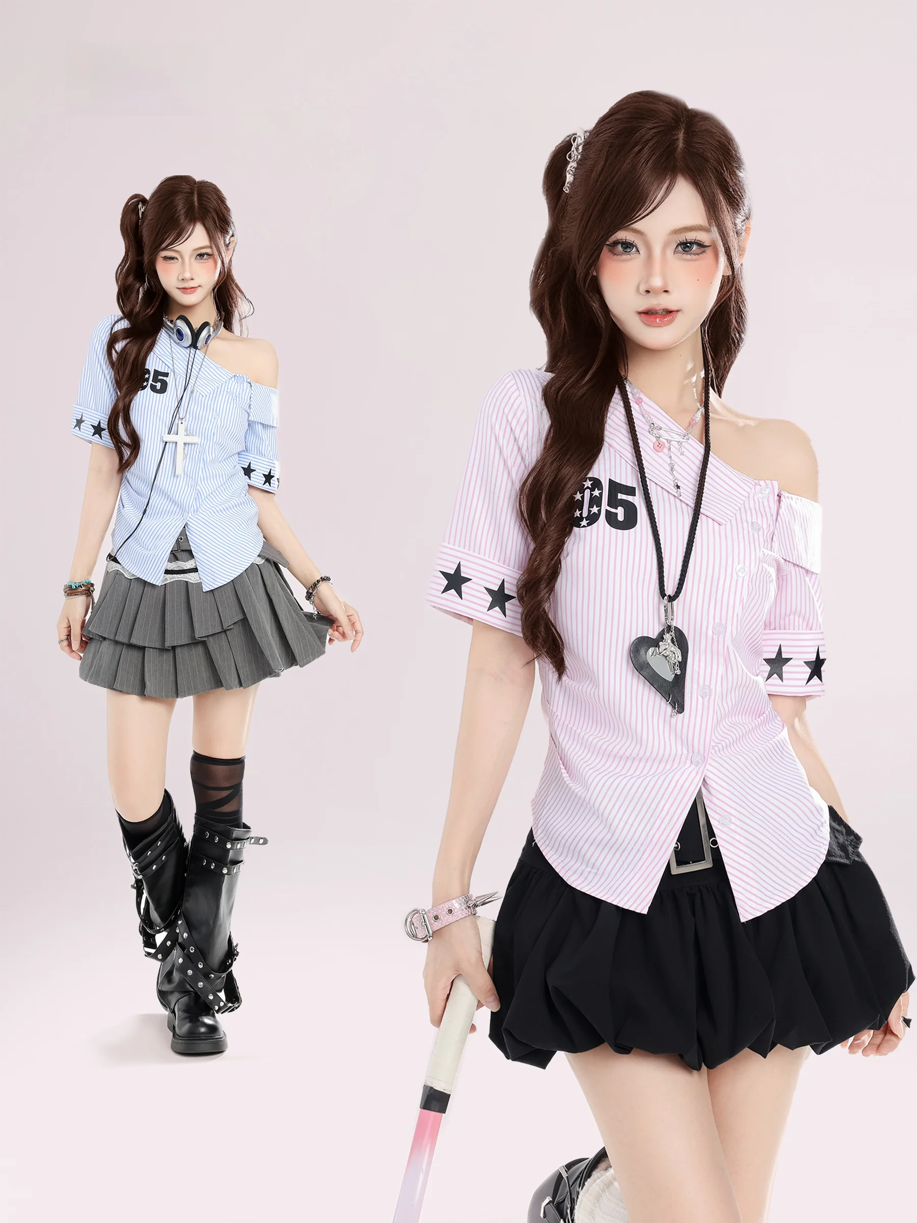 Женская летняя рубашка HTYM в американском спортивном стиле с коротким рукавом, в полоску, приталенная, укороченная, модная, дышащая, удобная
Женская летняя рубашка HTYM в американском спортивном стиле с коротким рукавом, в полоску, приталенная, укороченная, модная, дышащая, удобная