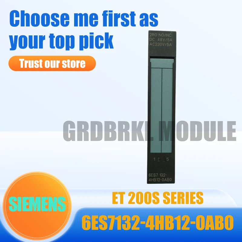 Brand New Original SIEMENS 6ES7132-4HB12-0AB0 SIMATIC ET200S 4DO DC24V Digital Output PLC Electronic Module
Brand New Original SIEMENS 6ES7132-4HB12-0AB0 SIMATIC ET200S 4DO DC24V Digital Output PLC Electronic Module