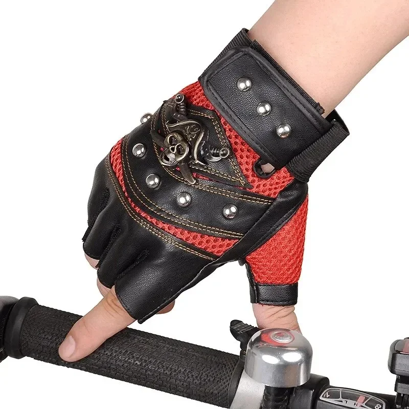 Outdoor cycling half finger gloves men's spring and autumn anti slip breathable wear-resistant motorcycle PU gloves
Outdoor cycling half finger gloves men's spring and autumn anti slip breathable wear-resistant motorcycle PU gloves