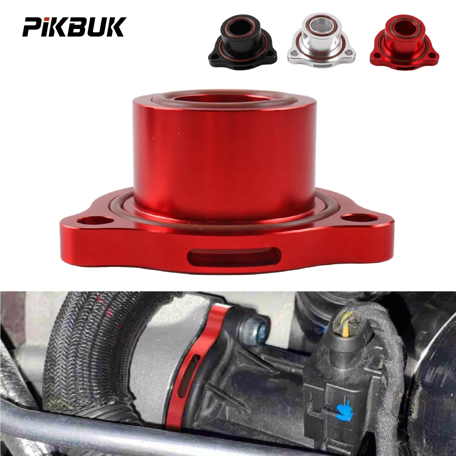 PIKBUK Atmospheric Diverter Valve Spacer For Audi A3 8V A4 B9 Q5 TT For VW For Golf MK7/7.5 GTI/R
PIKBUK Atmospheric Diverter Valve Spacer For Audi A3 8V A4 B9 Q5 TT For VW For Golf MK7/7.5 GTI/R