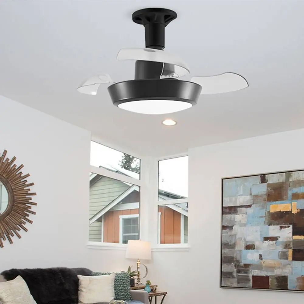 2 in 1 Ceiling Fan Light 3 Lighting Modes with Remote Control Electric Cordless Fan Easy Installation Eye Protection
2 in 1 Ceiling Fan Light 3 Lighting Modes with Remote Control Electric Cordless Fan Easy Installation Eye Protection