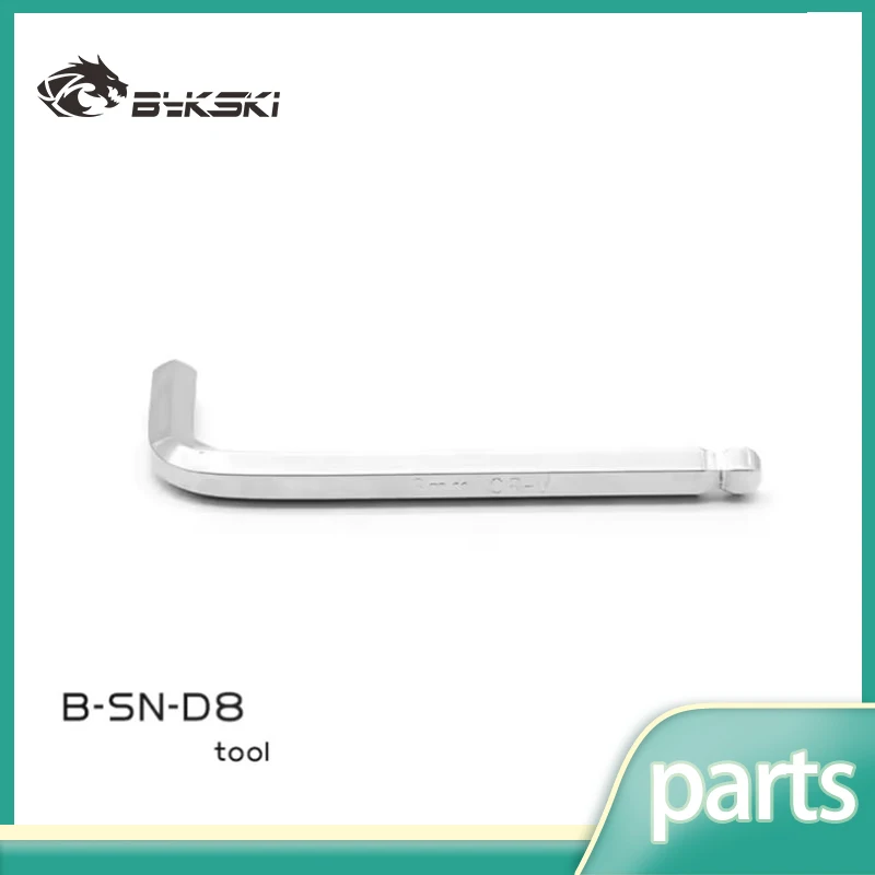 Шестигранный ключ Bykski 8 мм для фиксированных компьютерных акцессуаров, фитинг системы водяного охлаждения, металлический инструмент CR-V с короткой шаровой головкой / B-SN-D8
Шестигранный ключ Bykski 8 мм для фиксированных компьютерных акцессуаров, фитинг системы водяного охлаждения, металлический инструмент CR-V с короткой шаровой головкой / B-SN-D8