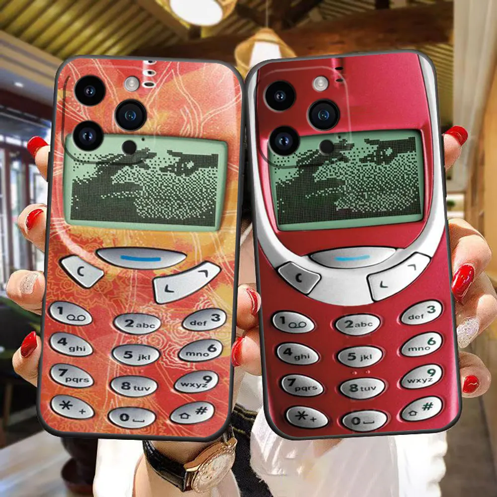 Retro Product For N-Nokia Cover Phone Case For iphone Apple 16E 16 15 14 13 12 11 Pro XS Max X SE 8 7 Plus Silicone Case Funda
Retro Product For N-Nokia Cover Phone Case For iphone Apple 16E 16 15 14 13 12 11 Pro XS Max X SE 8 7 Plus Silicone Case Funda