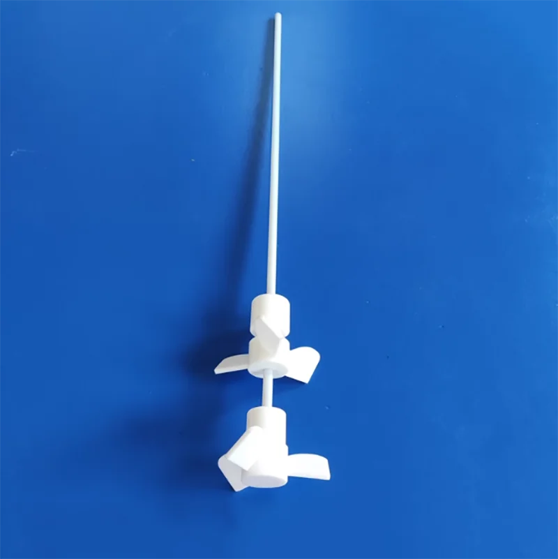 1PCS Three-blade double-layer PTFE stirring paddle Three-blade double-layer PTFE stirring rod stirring paddle
1PCS Three-blade double-layer PTFE stirring paddle Three-blade double-layer PTFE stirring rod stirring paddle