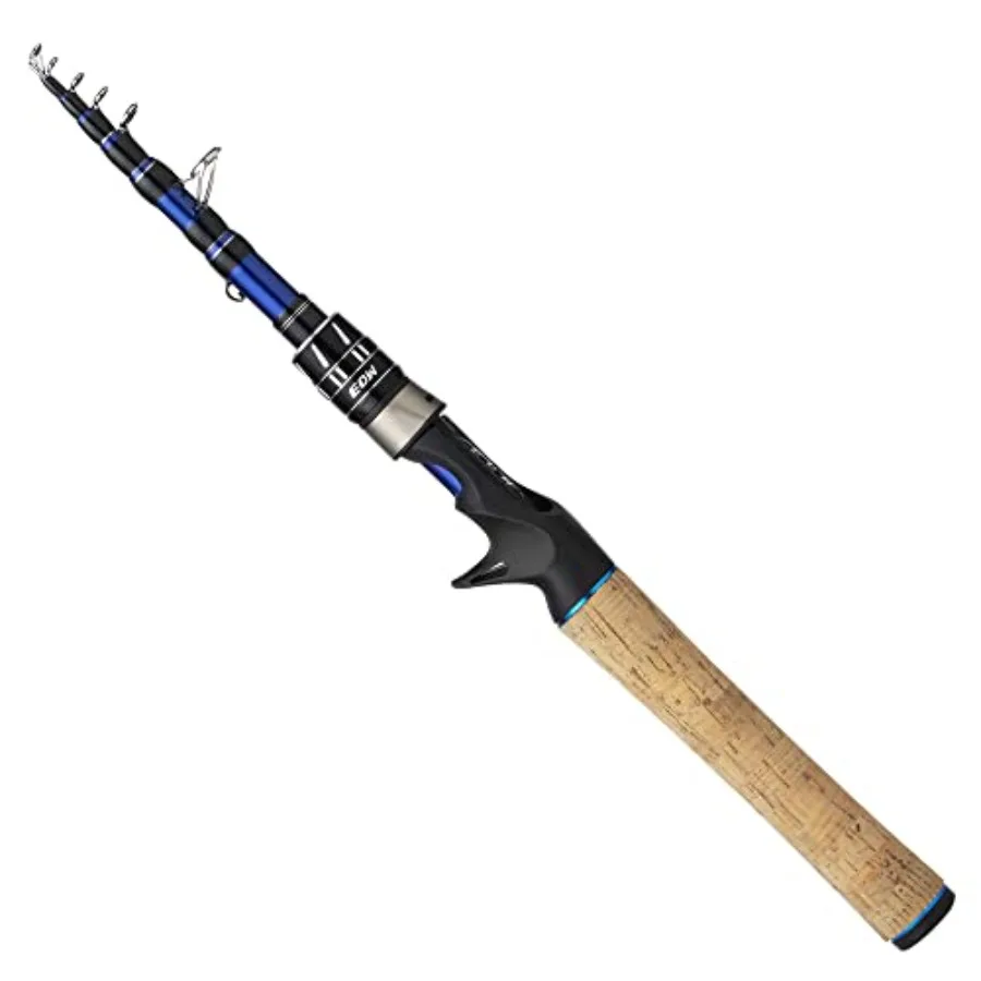 XPEDITE PRO Portable Telescopic Casting and Spinning Fishing Rods, 24T Carbon Blanks and Solid Carbon Tip, Cork Handle, Travel
XPEDITE PRO Portable Telescopic Casting and Spinning Fishing Rods, 24T Carbon Blanks and Solid Carbon Tip, Cork Handle, Travel