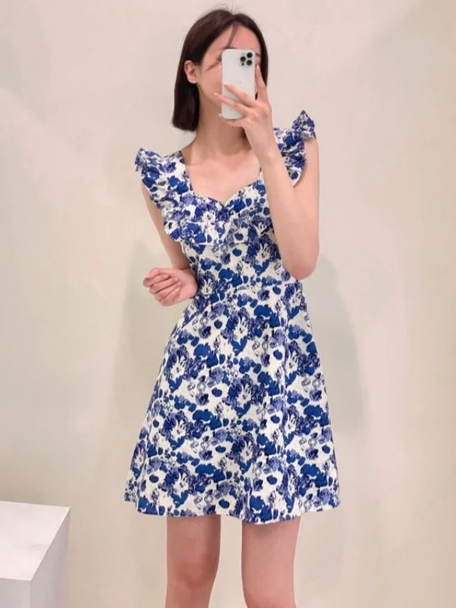 Floral Print A-Line Dr Women's Summer Faion Slim Fit Square Collar Svel Dr ort Length Casual Maxi Dr
Floral Print A-Line Dr Women's Summer Faion Slim Fit Square Collar Svel Dr ort Length Casual Maxi Dr