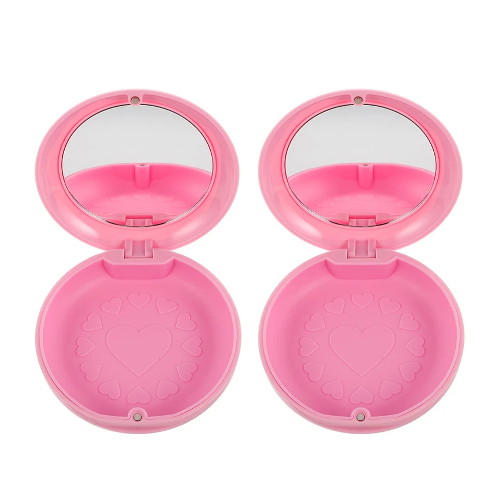2Pcs Travel Retainer Case Small False Teeth Holder Dustproof Compact Storage Box with Mirror Retainer Case False Teeth Holder
2Pcs Travel Retainer Case Small False Teeth Holder Dustproof Compact Storage Box with Mirror Retainer Case False Teeth Holder