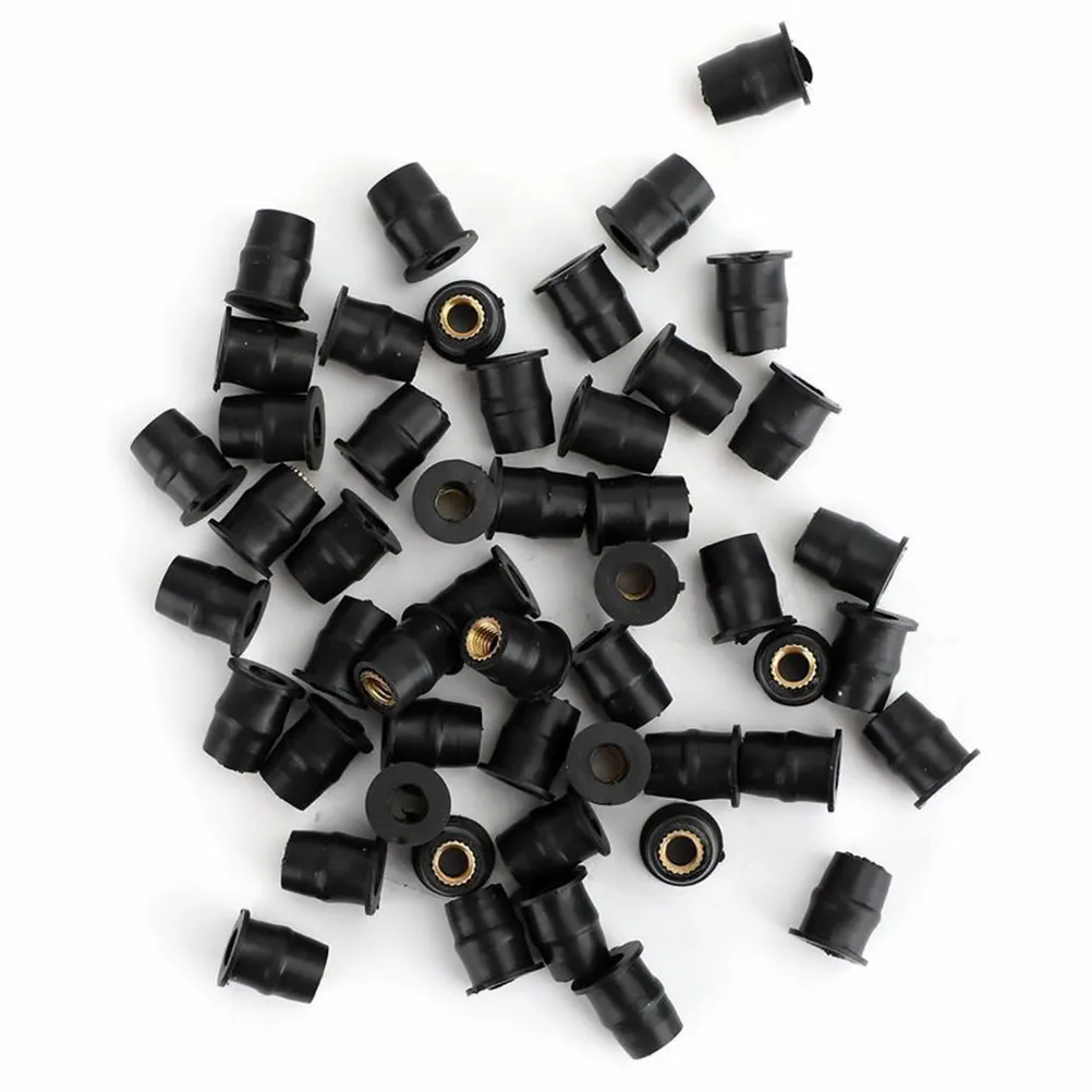 10pcs Motorcycle Windscreen Nuts ABS Copper Durable Metric Well Nut Fastener Replacement Part Wide Use Repair Industry
10pcs Motorcycle Windscreen Nuts ABS Copper Durable Metric Well Nut Fastener Replacement Part Wide Use Repair Industry