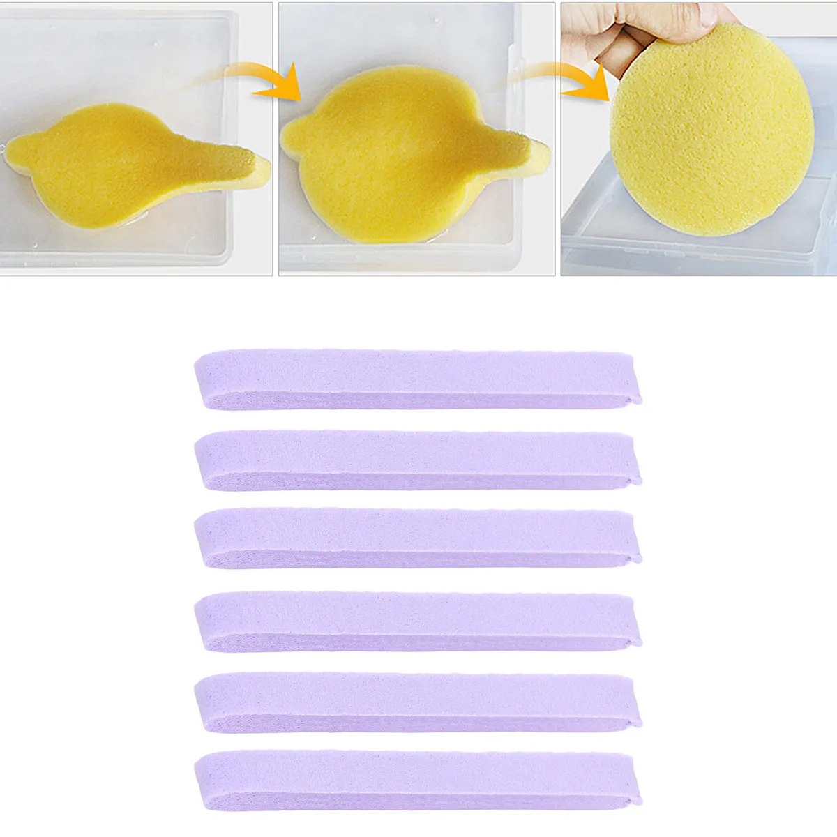60Pcs Portable Compression Makeup Premium Synthetic Sponge Facial Cleansing Pads for Women Makeup Removal Bathroom Barber
60Pcs Portable Compression Makeup Premium Synthetic Sponge Facial Cleansing Pads for Women Makeup Removal Bathroom Barber