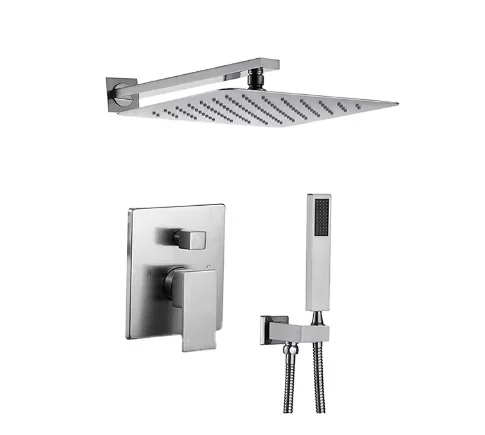 Bath Shower Faucet Set Luxury Brass Shower Head Dual-Function In-Wall Shower Mixer Tap Set
Bath Shower Faucet Set Luxury Brass Shower Head Dual-Function In-Wall Shower Mixer Tap Set