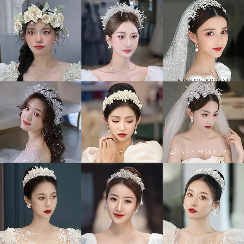 fairy beauty crystal beaded flower hairband new bridal headdress wedding hair accessories
fairy beauty crystal beaded flower hairband new bridal headdress wedding hair accessories