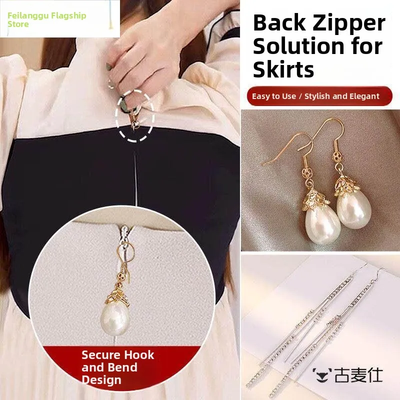Back Zipper Auxiliary Tool Dress Skirt Special Dark Zipper Pendant Small Festival Costume Accessories Blue Valley Brand
Back Zipper Auxiliary Tool Dress Skirt Special Dark Zipper Pendant Small Festival Costume Accessories Blue Valley Brand
