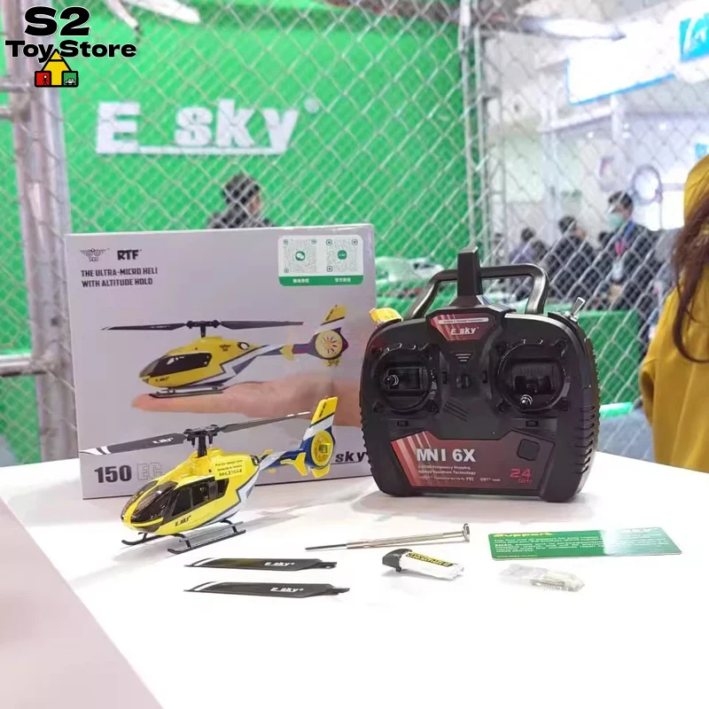 ESKY 150EC Remote Control Helicopter Hummingbird Realistic Aerospace Simulation Aircraft Model Electric Flying Toy For Boys
ESKY 150EC Remote Control Helicopter Hummingbird Realistic Aerospace Simulation Aircraft Model Electric Flying Toy For Boys