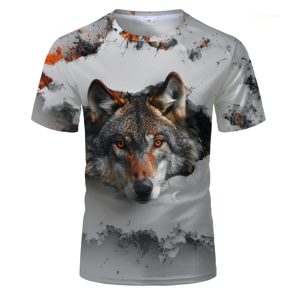 2024 Wolf Graphic 3D Print Men's T-Shirts Summer New Men Outdoor Leisure Sports Top Animal Style Short Sleeve Oversized T Shirt
2024 Wolf Graphic 3D Print Men's T-Shirts Summer New Men Outdoor Leisure Sports Top Animal Style Short Sleeve Oversized T Shirt