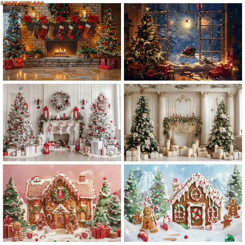 Christmas Fireplace Photography Backdrops Classical Retro Wall Xmas Trees Baby Kids Portrait Family Party Photo Background Props
Christmas Fireplace Photography Backdrops Classical Retro Wall Xmas Trees Baby Kids Portrait Family Party Photo Background Props